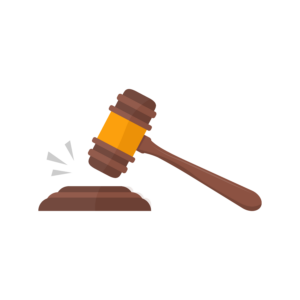 graphic of a gavel